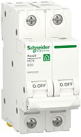 Выключатель автоматический Schneider Electric Resi9 2п 20A B 6кА  картинка